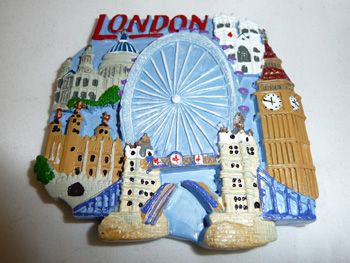 London multiscene fridge magnet