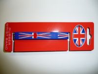 Union jack rubber wristband